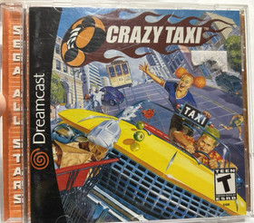 Crazy Taxi (Sega Dreamcast, 2000) Complete W/Manual TESTED Sega All Stars CIB