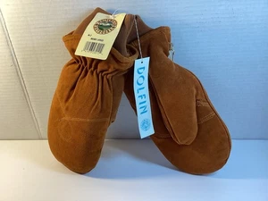 DOLFIN schwarz Original Thermolite Herren Fäustlinge Handschuhe groß gefüttert isoliert NEU - Bild 1 von 5