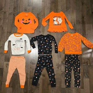 Girls Toddler 3T Carter's Shirts Pants Halloween Outfits Clothes Sets Lot Bundle - Picture 1 of 15