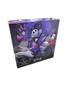 Tim Burton The Nightmare Before Christmas Antics 300 Pc Jigsaw Puzzle 2021 19x24 - Picture 1 of 2