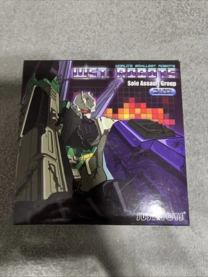 Transformers JUSTITOYS WST Smallest Solo Assault Group Sixshot Sealed - Image 1 of 2