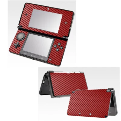 7 Colours Carbon Fiber Skin Sticker Cover Protector for Nintendo 3DS - Image 1 of 4