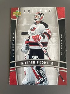 2006-07 Upper Deck Trilogy Martin Brodeur #58 HOF