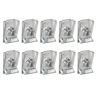 ROSCA M6 6 MM ZINC RESORTE AGUJA C CLIPS U TUERCAS SPEEDCLIPS CHIMENEA CANTIDAD EE. UU. Foto 1 de 4