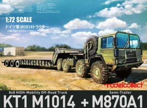 Camión todoterreno de alta movilidad Modelcollect UA72341 - 1:72 KT1 M1014 8X8 + M870A1 - Imagen 1 de 7