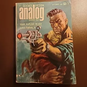 Analog Science Fiction - September, 1969 Issue - Tiptree Jr, Wodhams - Picture 1 of 4