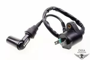 Ignition Coil + Spark Plug Connector SET for Peugeot Speedfight 50 (3) LC (2T) - Picture 1 of 2