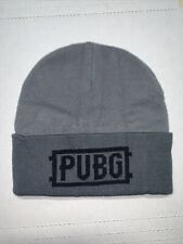 PUBG Official Playerunknown's Battlegrounds Cuff Beanie Grey Cuffed Logo Cap