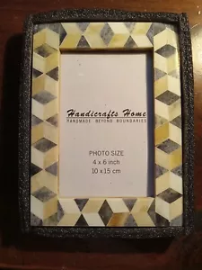 Handicrafts Home 4x6 Picture Frames - Vintage Style Wall Hanging & Desk Décor, F - Picture 1 of 3