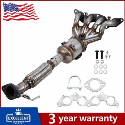 For 2012-2018 Ford Focus 2.0L l4 Exhaust Manifold Catalytic Converter W/ Gaskets - Image 1 of 4