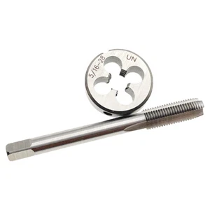 5/16X28 Tap & Die Set RH Right Hand HSS 5/16-28 Tap Die 5/16 - 28 Thread Tool - Picture 1 of 7