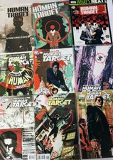LOT OF 9 ASSORTED HUMAN TARGET COMIC BOOKS DC VERTIGO 2003 2010