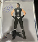 Wwe Seth Rollins Signed Autograph Official Wwe Promo From 2014