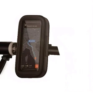 support de téléphone portable pour vélo Housse étanche et tactile + Support - Photo 1 sur 4