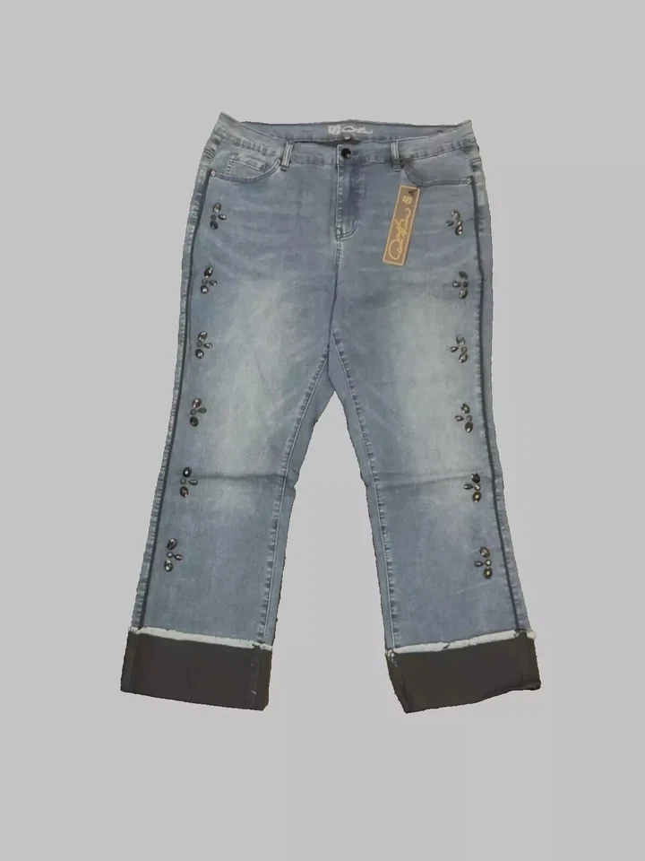 DG2 by Diane Gilman Virtual Stretch Denim | MIDTNE | Size- 10P. - Image 1 of 2