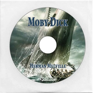 Moby-Dick by Herman Melville - MP3 CD audiobook in paper sleeve - Picture 1 of 8