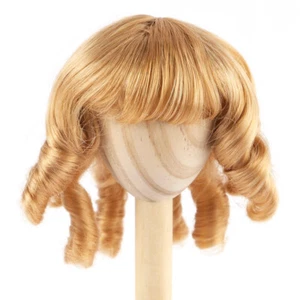 Golden Strawberry Blonde Monique Synthetic Mohair Julie 6"-7" Doll Wig - Picture 1 of 4