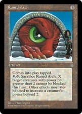Runed Arch PL MTG Ice Age IA Magic Gathering 2B3