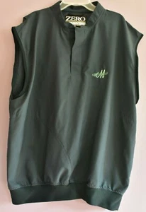 ZERO RESTRICTION Green Men's Golf Vest Pullover Jacket Size M Outerwear - Picture 1 of 7