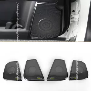 Car Door Stereo Speaker Audio Sound Cover Trim For NIssan Patrol Y62 2013-2019 - Picture 1 of 5