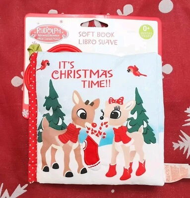 Soft Christmas Book for Baby Rudolph the Red Nosed Reindeer NEW - Image 1 of 4