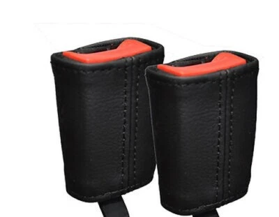 Negro Pegatina Para Porsche 911 964 1988-1994 2X Frente Seat Correa Cuero Funda - Imagen 1 de 2