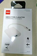 RCA U832CHA USB-C 3.1 to HDMI Adapter New w/ Free Shipping
