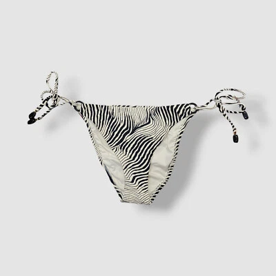 Traje de baño inferior de bikini Red Carter beige de alto contraste talla L Foto 1 de 3