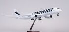 1:142 18in FINNAIR Airliner Model LED Aircraft Plane Resin A350 Airplane No Lamp