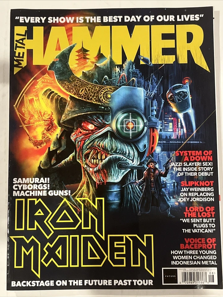 Metal Hammer Magazine Issue 376 August 2023 Iron Maiden - Image 1 of 1