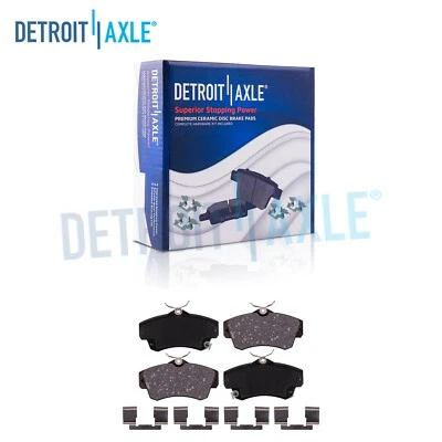 Front Ceramic Brake Pads w/Hardware for Chrysler PT Cruiser Dodge Neon SRT-4 - Image 1 of 4