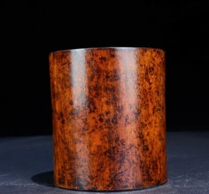 Huanghua Pear Wood Pen Holder - Picture 1 of 7