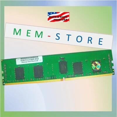 16GB DDR4-2666MHz RDIMM KSM26RD8/16HDI KSM26RD8/16MRR Compatible Replacement RAM - Image 1 of 4