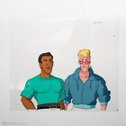 Real Ghostbusters Authentic Animation Production Cel Winston & Egon