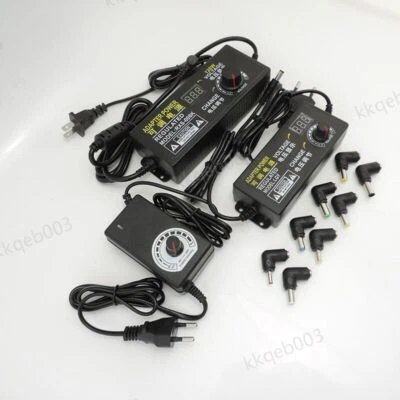 AC To dc Adapter Adjustable Power Supply 3V 5V 6V 9V 12V 15V 18V 24V 5A volt - Image 1 of 4