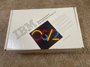 vintage IBM OS/2 extended version 1.2 Complete In Box Super Rare 1980s! - Picture 1 of 12