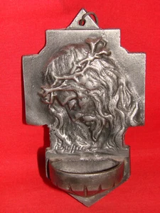 Ancien bénitier Art Deco signé E. HOFFER - Religion - Picture 1 of 7