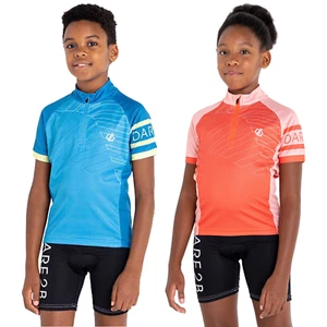 Dare2b Kids Speed Up Cycling Jersey T Shirt - Picture 1 of 13