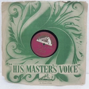 Bai Gangubai Hangal Hindi Indian Classical Rare 78 Rpm 10" Record N 36258 EX - Foto 1 di 6