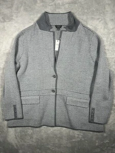 Chaqueta Talbots Mujer Talla 2X Pequeña 2 Botones Espiga Pura Lana Merino - Imagen 1 de 8