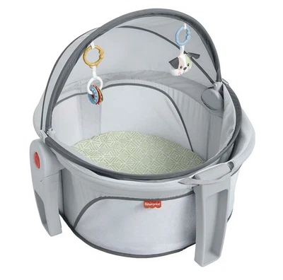 Fisher-Price Cuna Portátil Domo Espacio de Juego Nuevo Caja Abierta Foto 1 de 4