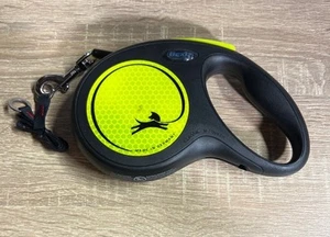 FLEXI Classic m Nastro Guinzaglio Automatico per Cani fino a 25 kg Nastro 5 m Verde - Foto 1 di 6