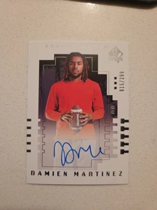 Damien Martinez 2025 UD Goodwin Champions SPA Future Watch  Autograph OO-MA /299 - Picture 1 of 4