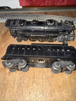 Vintage Lionel #2026 Gauge O/027  Steam Locomotive 2-6-2 with Whistle Tender - Image 1 of 4