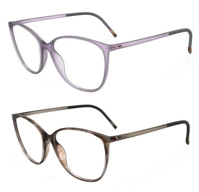 Silhouette SPX Illusion Women's Round Cat Eye Eyeglass Frame - 160175 - Austria - Image 1 of 4