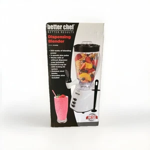 Better Chef Dispensing Blender 350-watts 2 Speeds Stainless Steel Blades - Picture 1 of 4