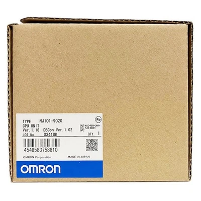 NJ101-9020 New Sealed Omron PLC MODULE CPU UNIT NJ101-9020 - Image 1 of 2