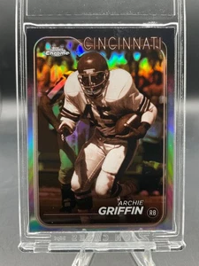 2024 Topps Chrome ARCHIE GRIFFIN Sepia Refractor Tribute Card #26 BENGALS - Picture 1 of 6