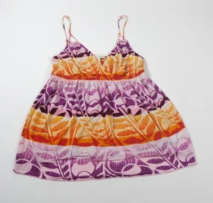 Banana Republic Damen Blumen Mehrfarbig Spaghettiträger Tank Größe M - Bild 1 von 6