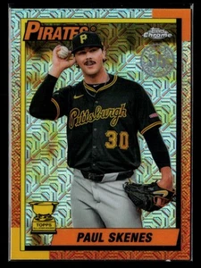 2025 Topps 1990 Topps Baseball 35° anniversario cromato #T90C-32 Paul Skenes - Foto 1 di 2